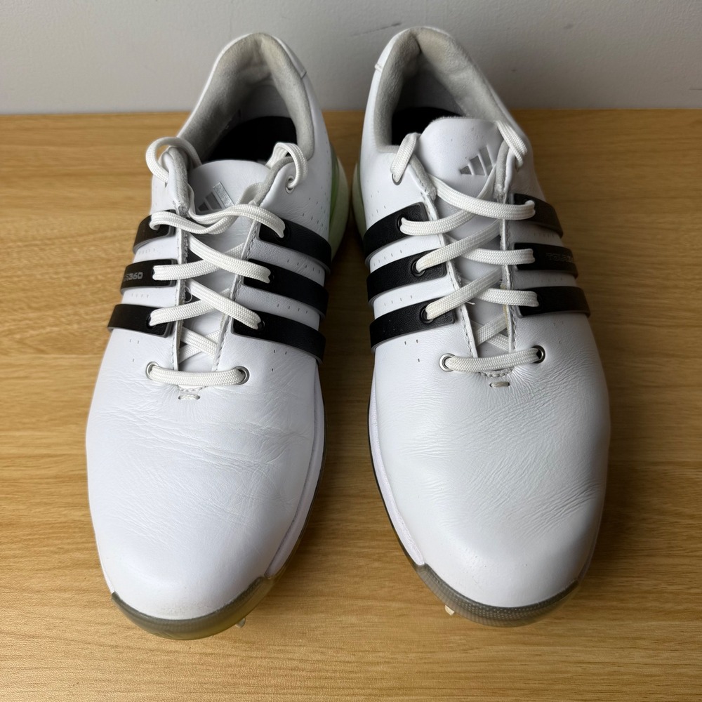 Adidas Tour360 Leather Golf Shoes Womens 7 Spiked Boost Tournament Professional